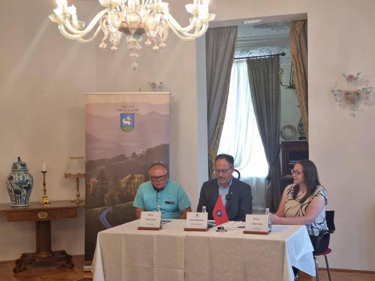Novinarska konferenca o dogodkih ob Občinskem prazniku Občine Dravograd