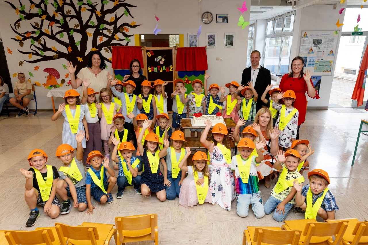 Prvošolčki iz Šentjanža 