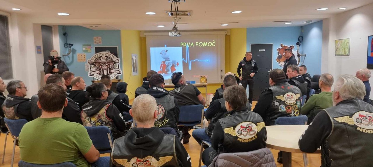 Predavanje iz prve pomoči za koroške moto klube