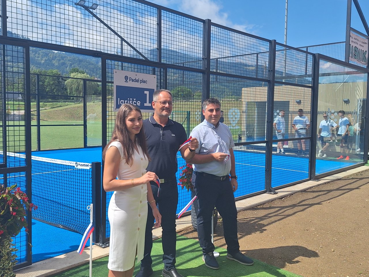 Otvoritev novih padel igrišč v Dravogradu