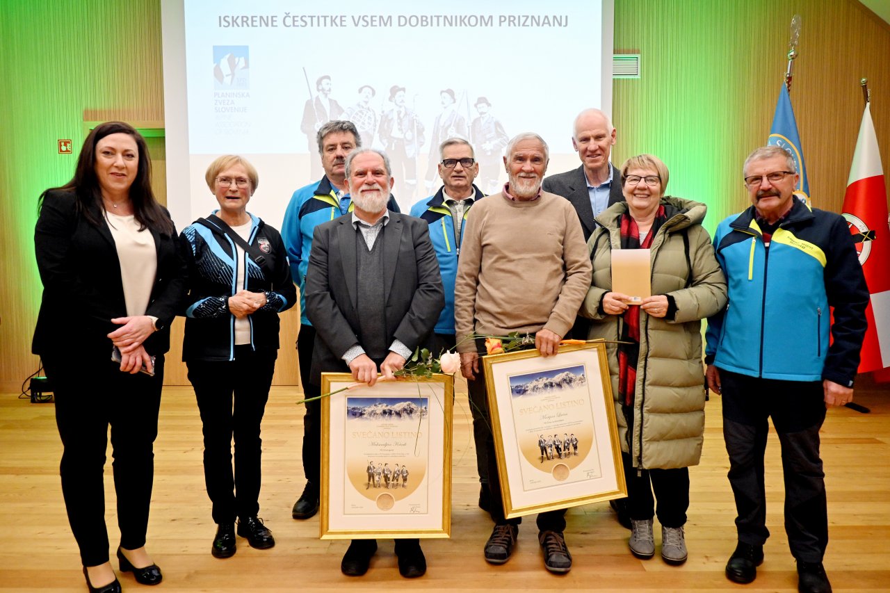 Maksimiljan Kotnik prejemnik najvišjega priznanja Planinske zveze Slovenije 